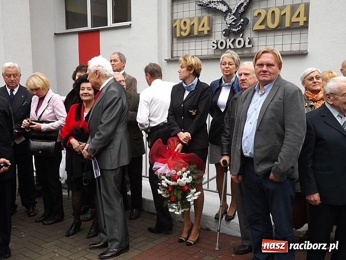 Zdjęcie w galerii na portalu naszraciborz.pl: 100-lecie Towarzystwa Gimnastycznego Sokół w Raciborzu wiadomości z regionu