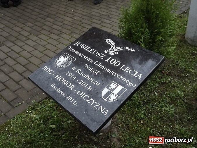 Zdjęcie w galerii na portalu naszraciborz.pl: 100-lecie Towarzystwa Gimnastycznego Sokół w Raciborzu wiadomości z regionu