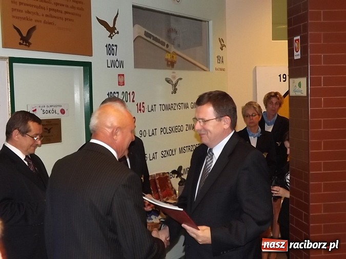 Zdjęcie w galerii na portalu naszraciborz.pl: 100-lecie Towarzystwa Gimnastycznego Sokół w Raciborzu wiadomości z regionu