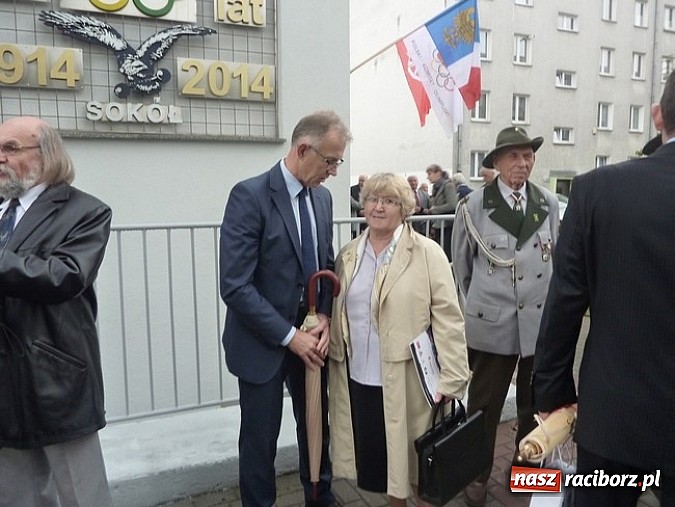 Zdjęcie w galerii na portalu naszraciborz.pl: 100-lecie Towarzystwa Gimnastycznego Sokół w Raciborzu wiadomości z regionu