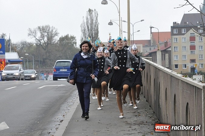 Zdjęcie w galerii na portalu naszraciborz.pl: Polskie sokoły zjechały na raciborski zamek wiadomości z regionu
