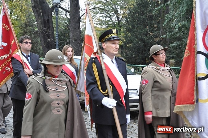 Zdjęcie w galerii na portalu naszraciborz.pl: Polskie sokoły zjechały na raciborski zamek wiadomości z regionu