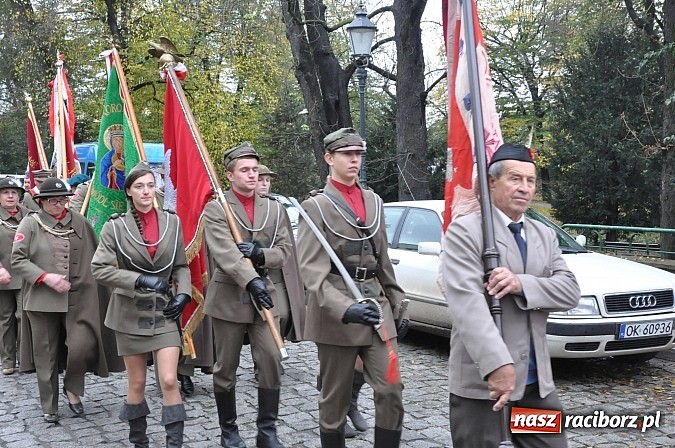 Zdjęcie w galerii na portalu naszraciborz.pl: Polskie sokoły zjechały na raciborski zamek wiadomości z regionu