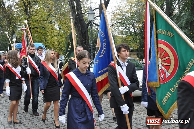 Zdjęcie w galerii na portalu naszraciborz.pl: Polskie sokoły zjechały na raciborski zamek wiadomości z regionu