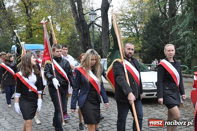 Zdjęcie w galerii na portalu naszraciborz.pl: Polskie sokoły zjechały na raciborski zamek wiadomości z regionu