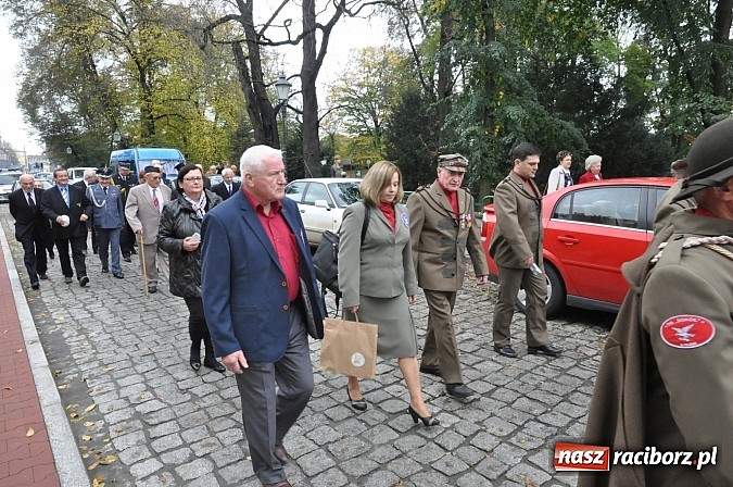Zdjęcie w galerii na portalu naszraciborz.pl: Polskie sokoły zjechały na raciborski zamek wiadomości z regionu