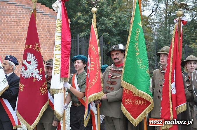 Zdjęcie w galerii na portalu naszraciborz.pl: Polskie sokoły zjechały na raciborski zamek wiadomości z regionu