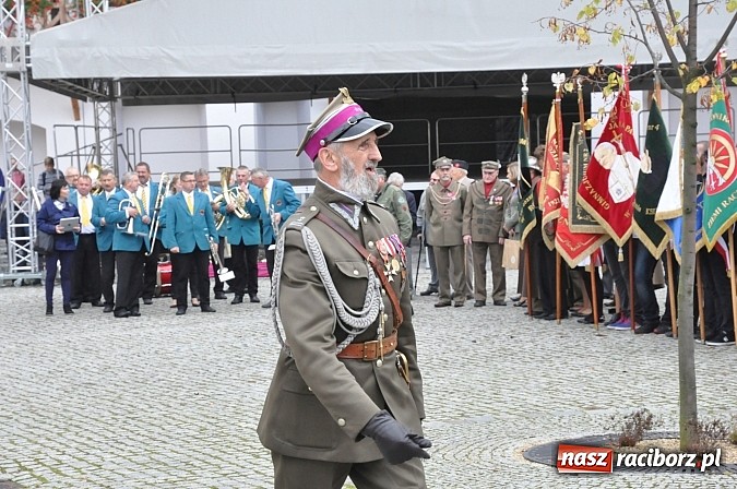 Zdjęcie w galerii na portalu naszraciborz.pl: Polskie sokoły zjechały na raciborski zamek wiadomości z regionu
