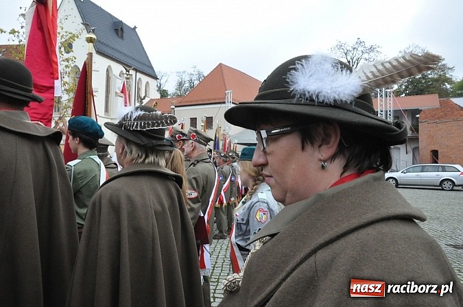 Zdjęcie w galerii na portalu naszraciborz.pl: Polskie sokoły zjechały na raciborski zamek wiadomości z regionu