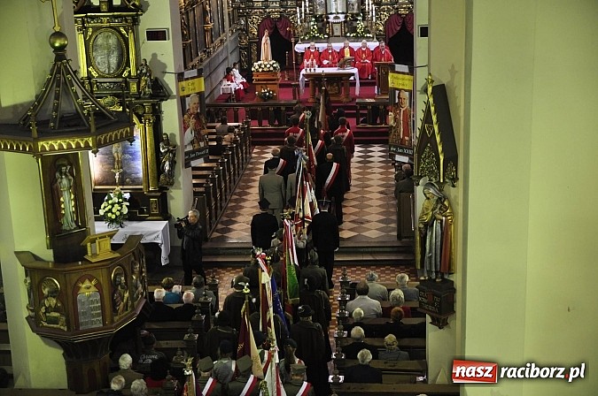 Zdjęcie w galerii na portalu naszraciborz.pl: Polskie sokoły zjechały na raciborski zamek wiadomości z regionu