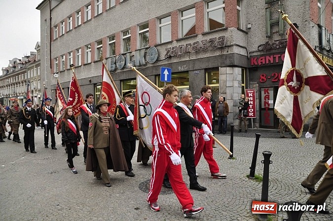 Zdjęcie w galerii na portalu naszraciborz.pl: Polskie sokoły zjechały na raciborski zamek wiadomości z regionu