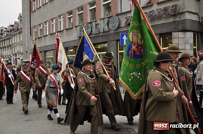 Zdjęcie w galerii na portalu naszraciborz.pl: Polskie sokoły zjechały na raciborski zamek wiadomości z regionu