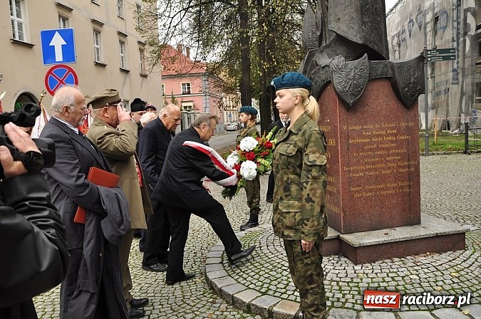 Zdjęcie w galerii na portalu naszraciborz.pl: Polskie sokoły zjechały na raciborski zamek wiadomości z regionu
