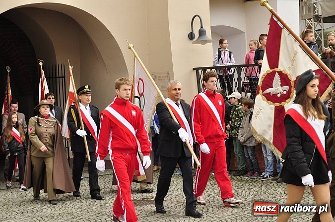 Zdjęcie w galerii na portalu naszraciborz.pl: Polskie sokoły zjechały na raciborski zamek wiadomości z regionu