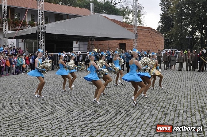 Zdjęcie w galerii na portalu naszraciborz.pl: Polskie sokoły zjechały na raciborski zamek wiadomości z regionu