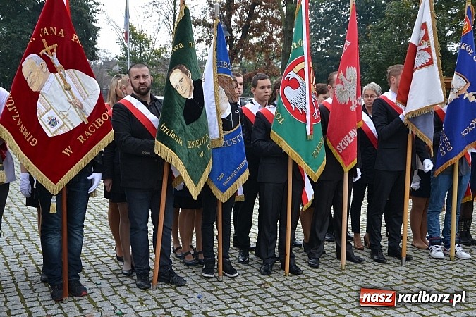Zdjęcie w galerii na portalu naszraciborz.pl: Polskie sokoły zjechały na raciborski zamek wiadomości z regionu