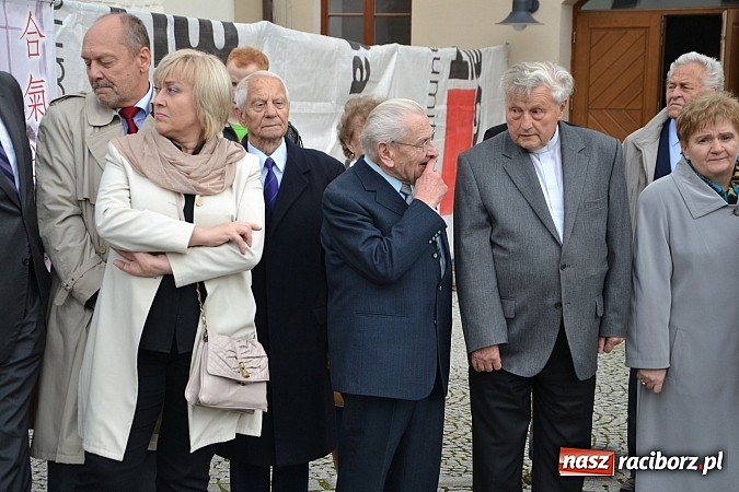 Zdjęcie w galerii na portalu naszraciborz.pl: Polskie sokoły zjechały na raciborski zamek wiadomości z regionu
