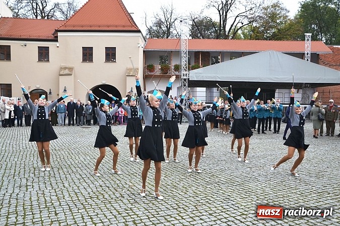Zdjęcie w galerii na portalu naszraciborz.pl: Polskie sokoły zjechały na raciborski zamek wiadomości z regionu