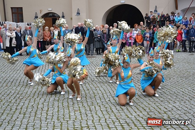 Zdjęcie w galerii na portalu naszraciborz.pl: Polskie sokoły zjechały na raciborski zamek wiadomości z regionu