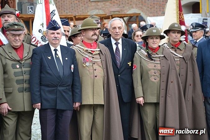 Zdjęcie w galerii na portalu naszraciborz.pl: Polskie sokoły zjechały na raciborski zamek wiadomości z regionu