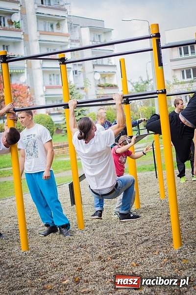Zdjęcie w galerii na portalu naszraciborz.pl: Otwarcie parku do Street Workout wiadomości z regionu