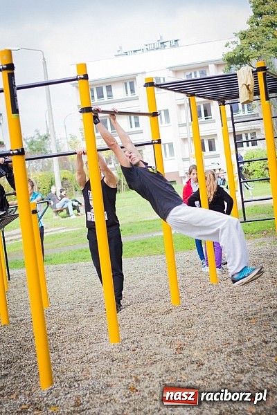 Zdjęcie w galerii na portalu naszraciborz.pl: Otwarcie parku do Street Workout wiadomości z regionu