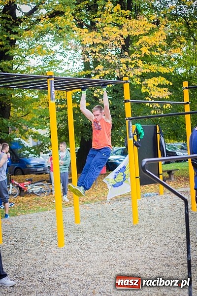 Zdjęcie w galerii na portalu naszraciborz.pl: Otwarcie parku do Street Workout wiadomości z regionu