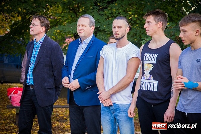 Zdjęcie w galerii na portalu naszraciborz.pl: Otwarcie parku do Street Workout wiadomości z regionu