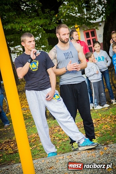 Zdjęcie w galerii na portalu naszraciborz.pl: Otwarcie parku do Street Workout wiadomości z regionu