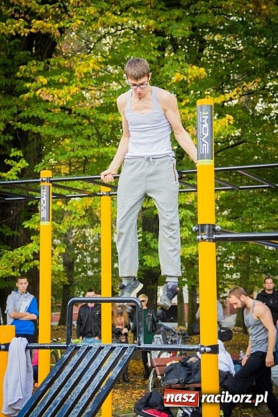 Zdjęcie w galerii na portalu naszraciborz.pl: Otwarcie parku do Street Workout wiadomości z regionu