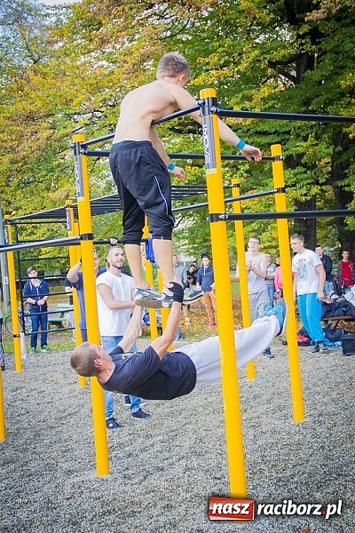 Zdjęcie w galerii na portalu naszraciborz.pl: Otwarcie parku do Street Workout wiadomości z regionu
