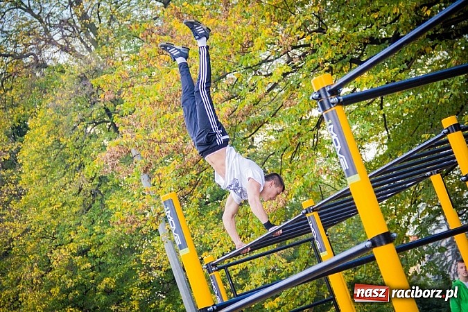Zdjęcie w galerii na portalu naszraciborz.pl: Otwarcie parku do Street Workout wiadomości z regionu