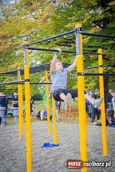 Zdjęcie w galerii na portalu naszraciborz.pl: Otwarcie parku do Street Workout wiadomości z regionu