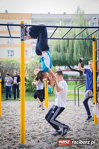 Zdjęcie w galerii na portalu naszraciborz.pl: Otwarcie parku do Street Workout wiadomości z regionu