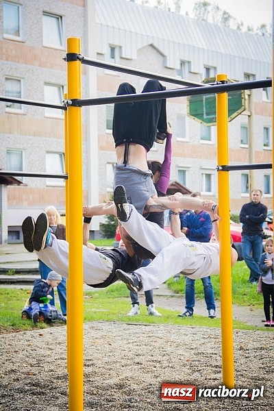 Zdjęcie w galerii na portalu naszraciborz.pl: Otwarcie parku do Street Workout wiadomości z regionu