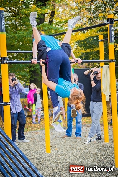 Zdjęcie w galerii na portalu naszraciborz.pl: Otwarcie parku do Street Workout wiadomości z regionu