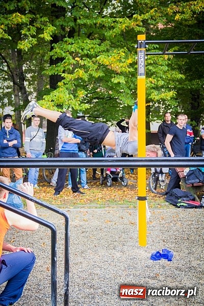 Zdjęcie w galerii na portalu naszraciborz.pl: Otwarcie parku do Street Workout wiadomości z regionu