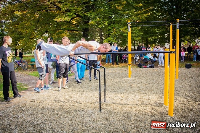 Zdjęcie w galerii na portalu naszraciborz.pl: Otwarcie parku do Street Workout wiadomości z regionu