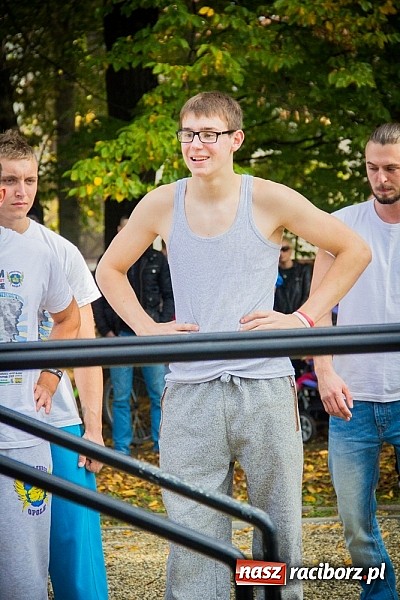 Zdjęcie w galerii na portalu naszraciborz.pl: Otwarcie parku do Street Workout wiadomości z regionu