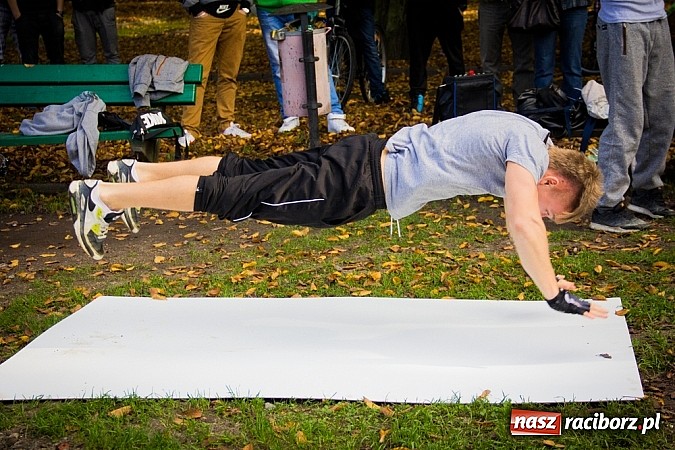 Zdjęcie w galerii na portalu naszraciborz.pl: Otwarcie parku do Street Workout wiadomości z regionu