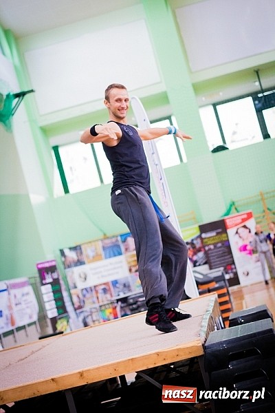 Zdjęcie w galerii na portalu naszraciborz.pl: Ponad sto pań na festiwalu fitness w Arenie Rafako wiadomości z regionu