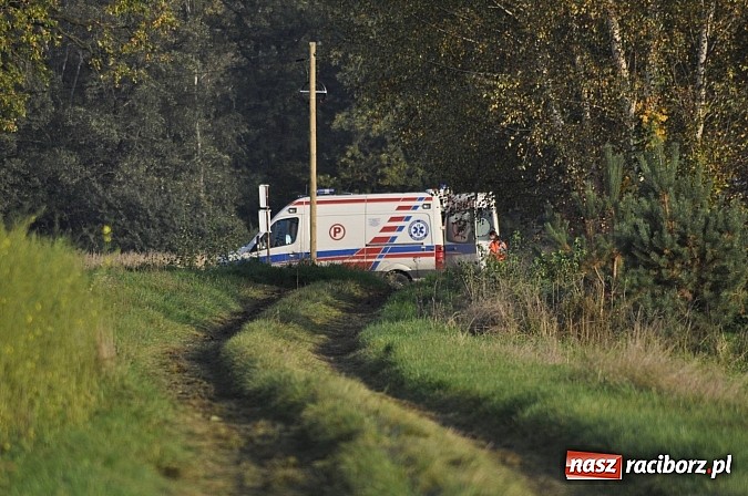 Zdjęcie w galerii na portalu naszraciborz.pl: Wypadek na hubertusie. Podczas ostrego nawrotu wywr&oacute;ciła się bryczka wiadomości z regionu