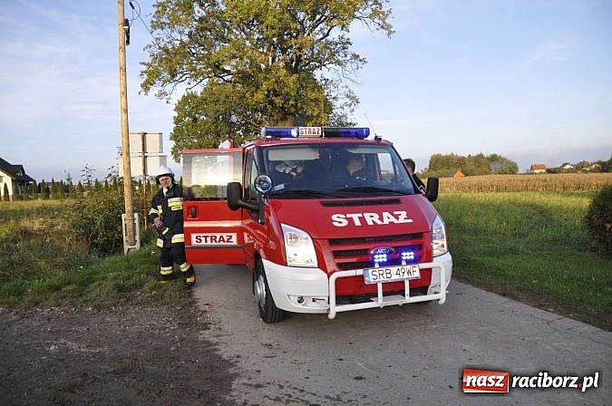 Zdjęcie w galerii na portalu naszraciborz.pl: Wypadek na hubertusie. Podczas ostrego nawrotu wywr&oacute;ciła się bryczka wiadomości z regionu