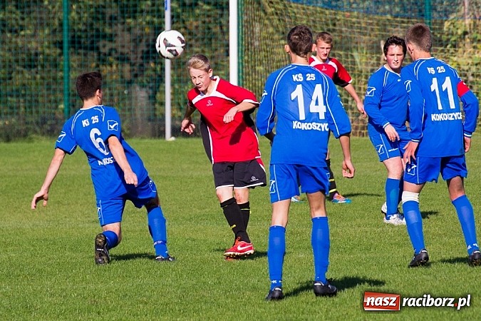 Zdjęcie w galerii na portalu naszraciborz.pl: Komplet punktów pojechał do Kokoszyc. Honorowe trafienie to za mało wiadomości z regionu
