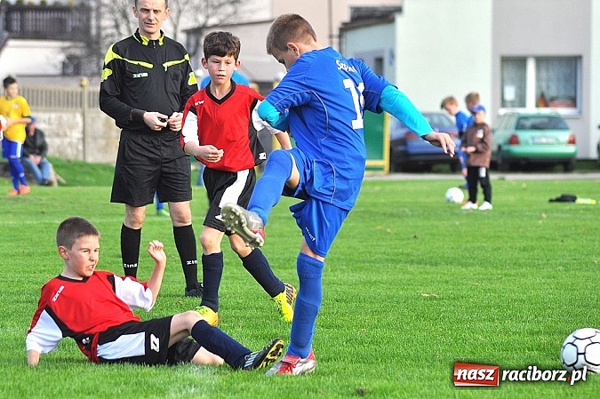 Zdjęcie w galerii na portalu naszraciborz.pl: Młodzi piłkarze Startu z kompletem punkt&oacute;w wiadomości z regionu