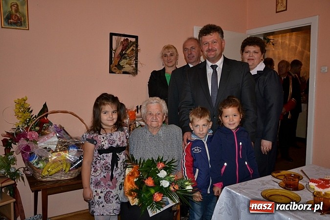 Zdjęcie w galerii na portalu naszraciborz.pl: Kolejna stulatka z gminy Krzyżanowice. Tym razem życzenia dla pani Apolonii Studnic wiadomości z regionu