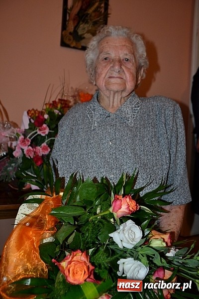 Zdjęcie w galerii na portalu naszraciborz.pl: Kolejna stulatka z gminy Krzyżanowice. Tym razem życzenia dla pani Apolonii Studnic wiadomości z regionu