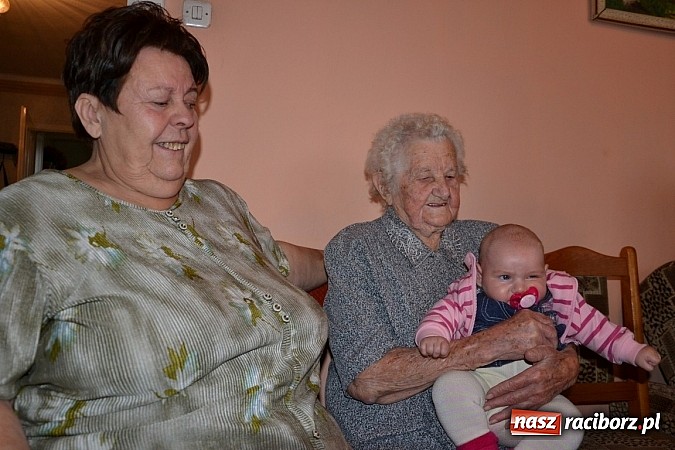 Zdjęcie w galerii na portalu naszraciborz.pl: Kolejna stulatka z gminy Krzyżanowice. Tym razem życzenia dla pani Apolonii Studnic wiadomości z regionu