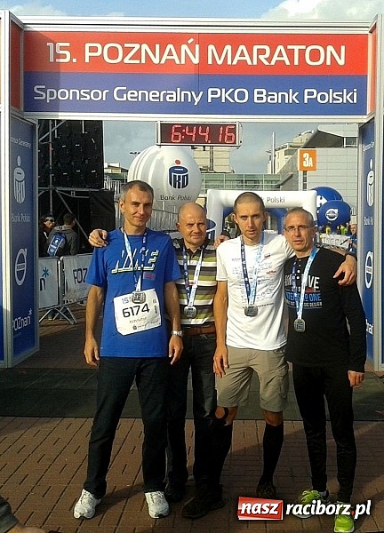 Zdjęcie w galerii na portalu naszraciborz.pl: Rafako na jubileuszowej 15 edycji Poznań Maraton wiadomości z regionu