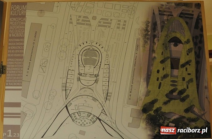 Zdjęcie w galerii na portalu naszraciborz.pl: Studenci architektury i urbanistyki pochwalili się swoimi pracami wiadomości z regionu